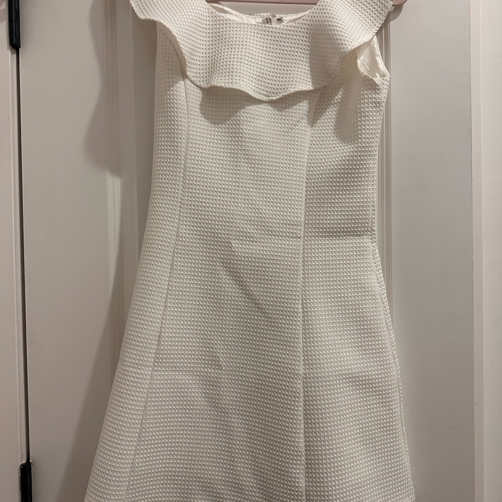 Pink Lily White Mini Dress